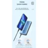 Yoobao LC6 20000mAh Fast Charging Power Bank Built in Cables (Lightning & Type C) PD3.0/QC3.0/SCP22.5W